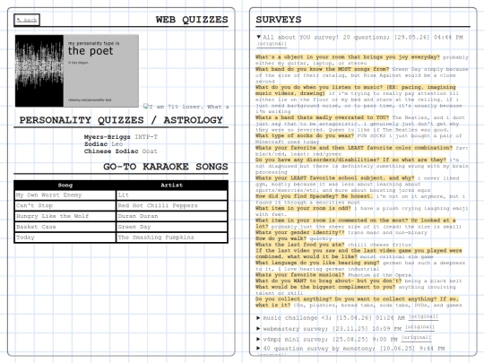 webmaster/trivia screenshot