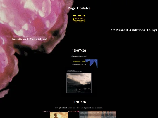updates screenshot