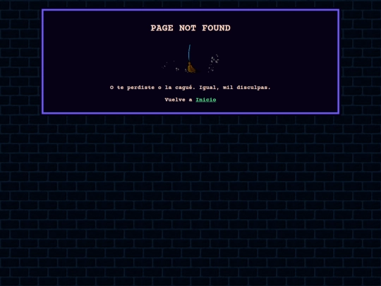 not_found screenshot