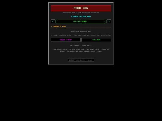 tracker screenshot