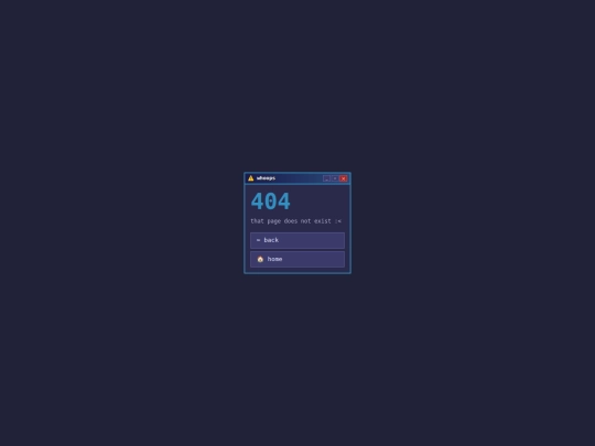 not_found screenshot