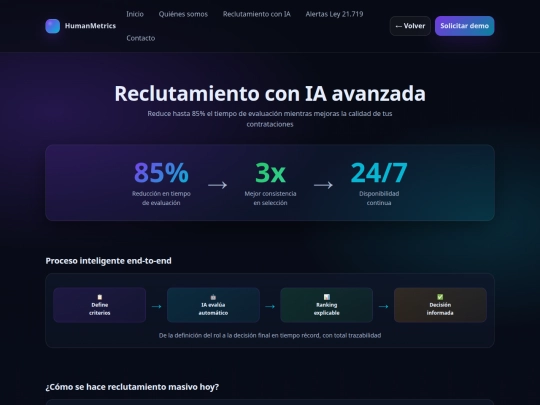 reclutamiento screenshot