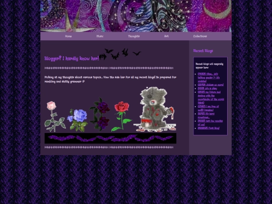 blog screenshot