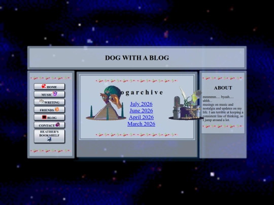 blog screenshot