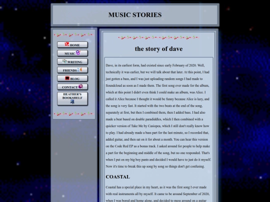 stories/storyofdave screenshot