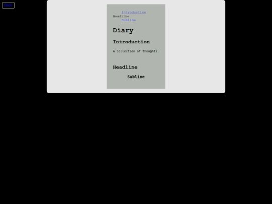 library/diary screenshot