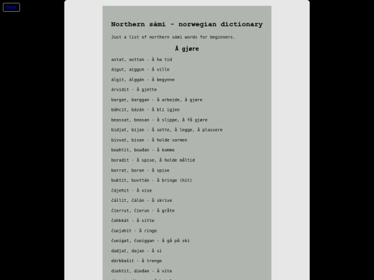 library/northernsamidictionary screenshot