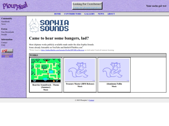 contributors/sophiasounds screenshot