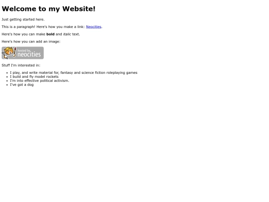 index screenshot