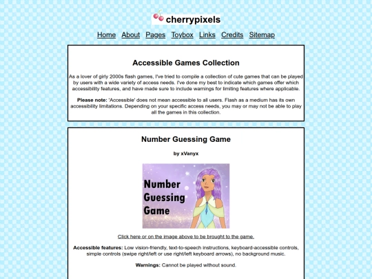 games screenshot