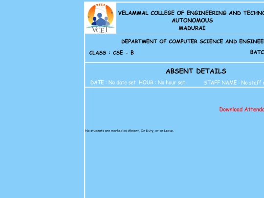 absent screenshot