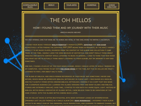 shrines/the_oh_hellos screenshot