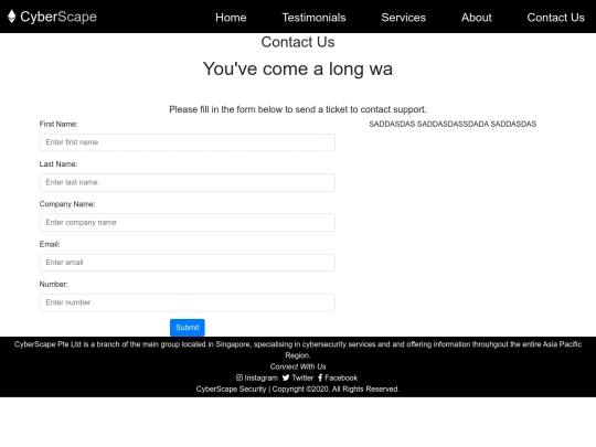 contactUs screenshot