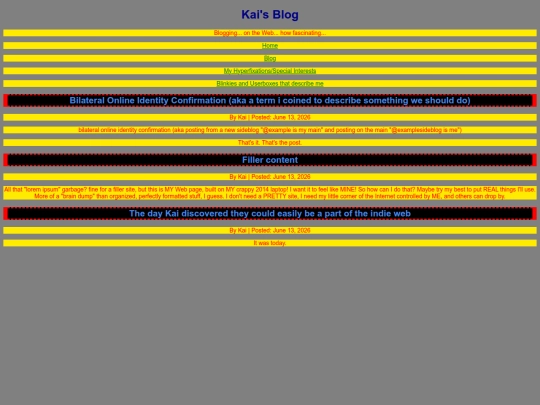blog screenshot