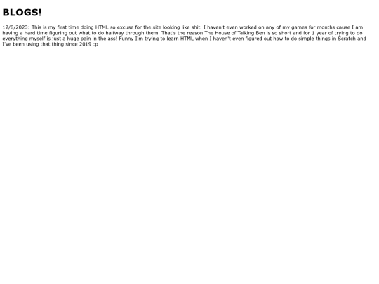 blogs screenshot
