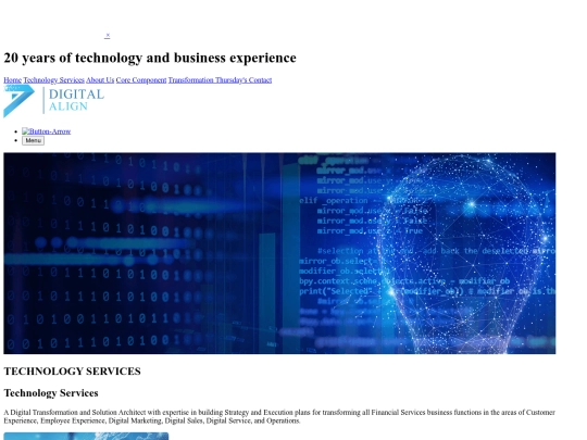 Technology-services screenshot