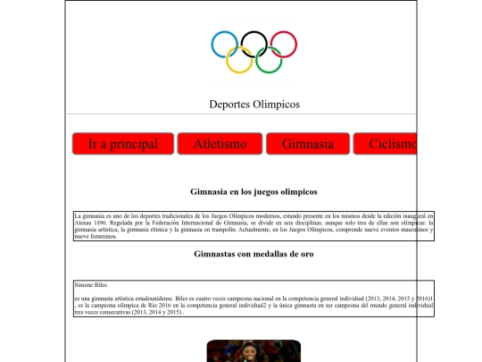 Proyecto02/contenidos/Gimnasia screenshot