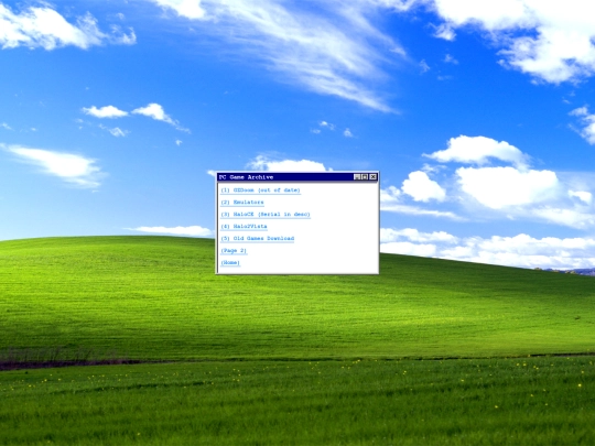 games screenshot