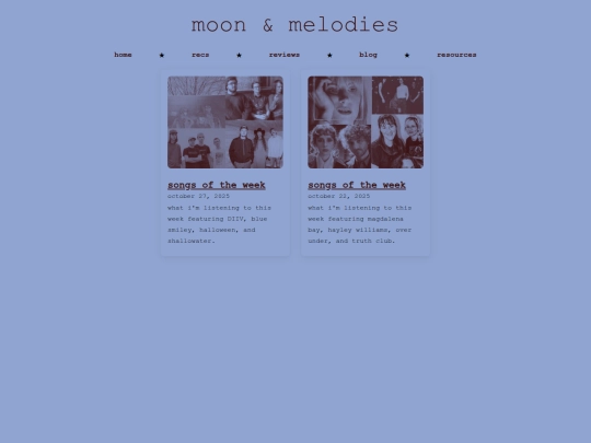 blog screenshot