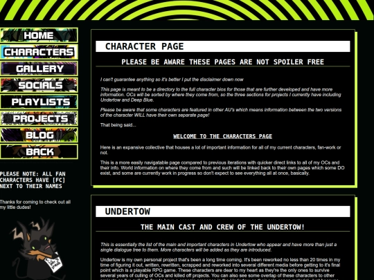 characters screenshot