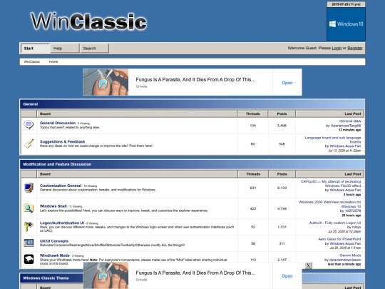 winclassic screenshot