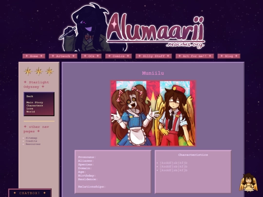sampleocpage screenshot