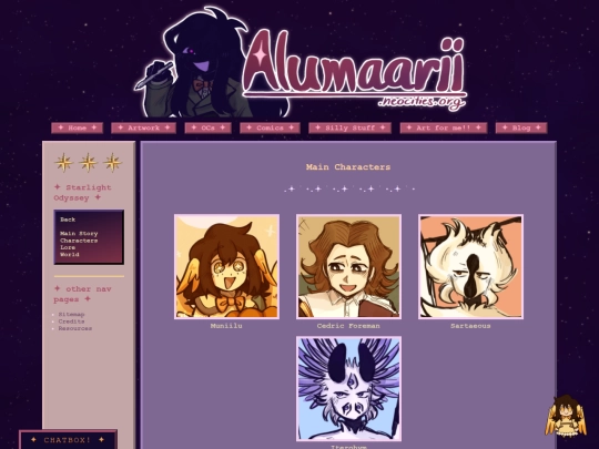 starlightcharacters screenshot