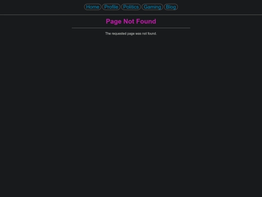 not_found screenshot
