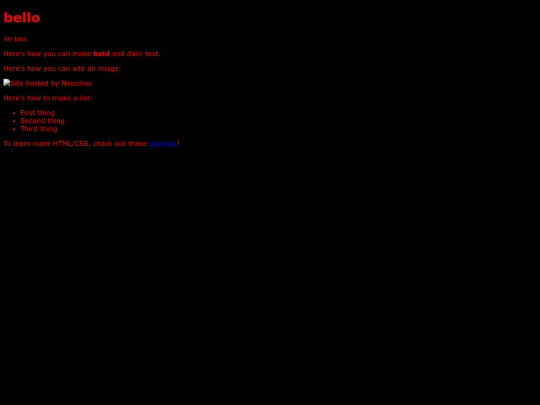 index screenshot