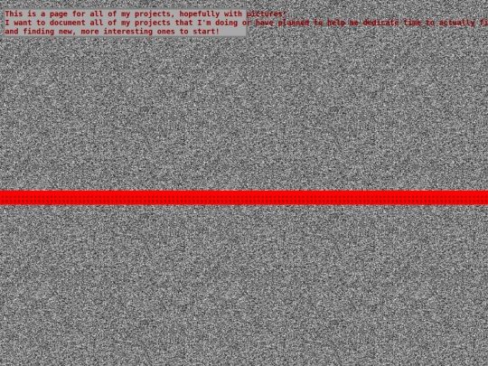 projects screenshot