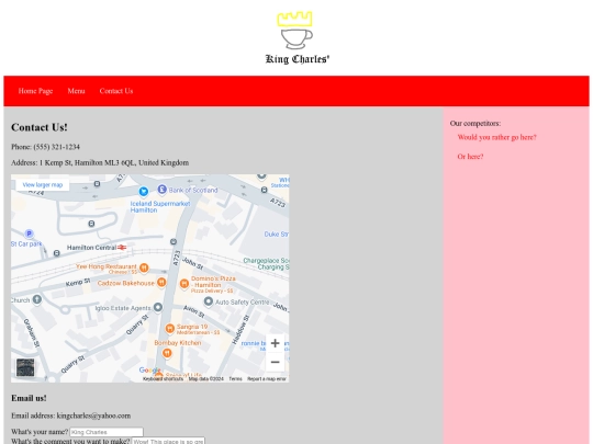 contactUs screenshot