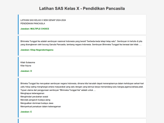 latihan_sas_kelas_x screenshot