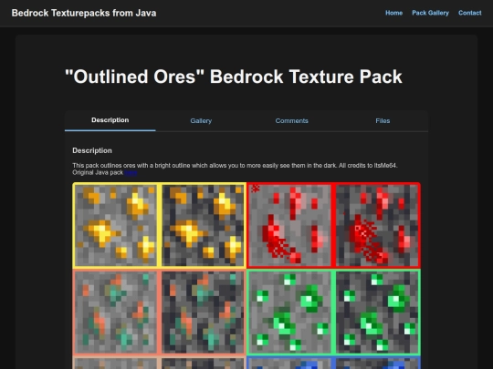 OutlinedOres screenshot
