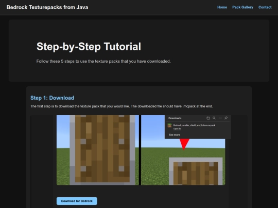 Tutorial screenshot
