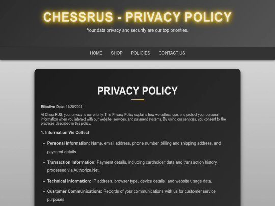 privacy screenshot