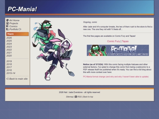 art/comic/pcmania screenshot
