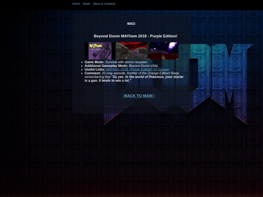 beyond_doom_mayhem18_purple screenshot