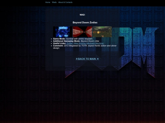 beyond_doom_zodiac screenshot