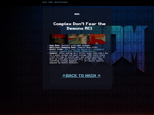 complex_dont_fear_the_demons screenshot