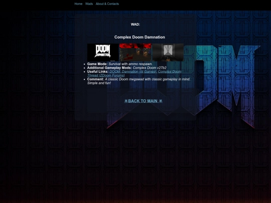 complex_doom_damnation screenshot