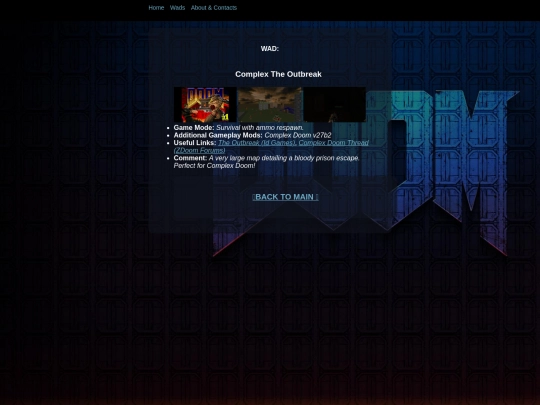 complex_the_outbreak screenshot