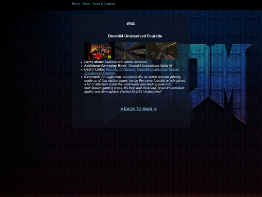 d64_unabsolved_foursite screenshot