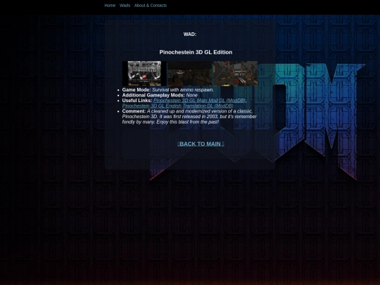 pinochestein_3d_gl screenshot