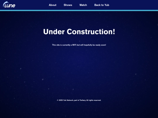 lune/shows screenshot