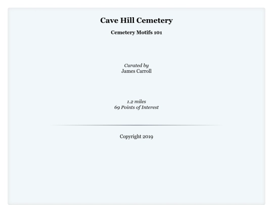 walks/CaveHill_101 screenshot