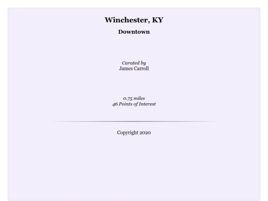 walks/Winchester_Downtown screenshot