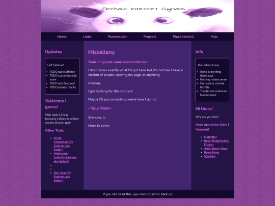 miscellany/miscellany screenshot