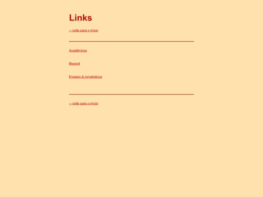links screenshot