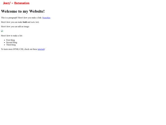 Tests screenshot
