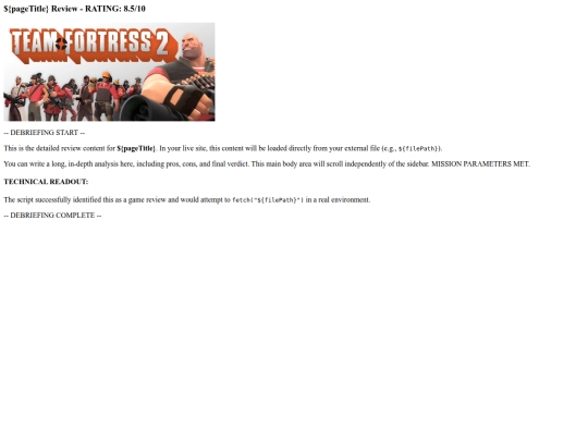 reviews/tf2 screenshot